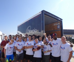 The Olympia Moving & Storage Plane Pull Team