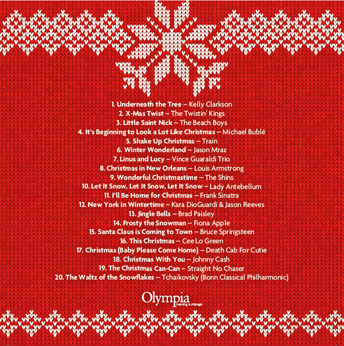 Holiday Playlist 2014 Tracks