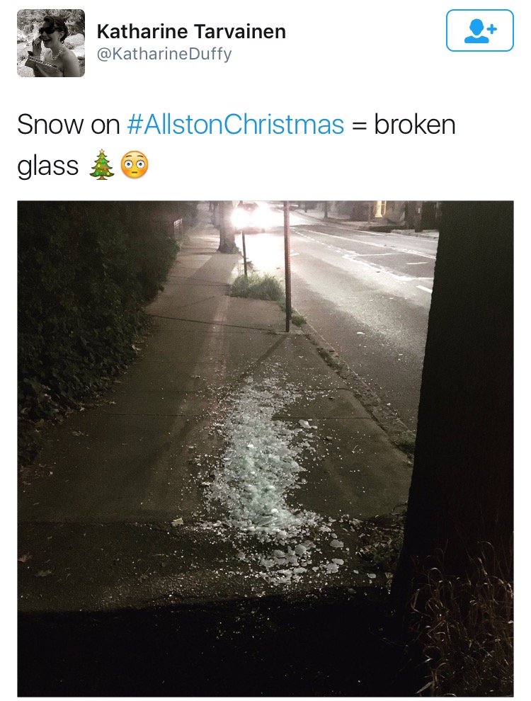 allston christmas snow
