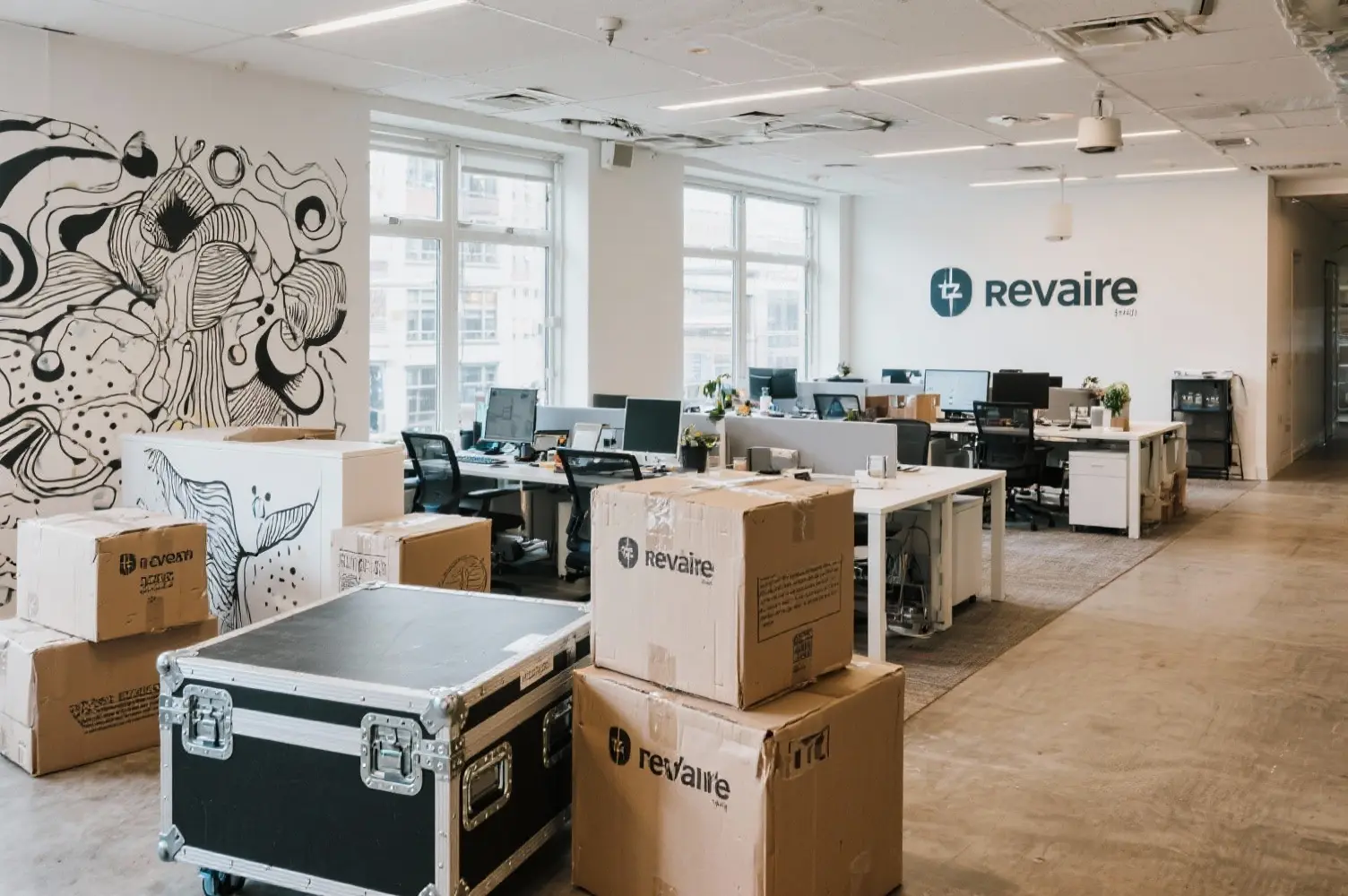 Office space relocation.