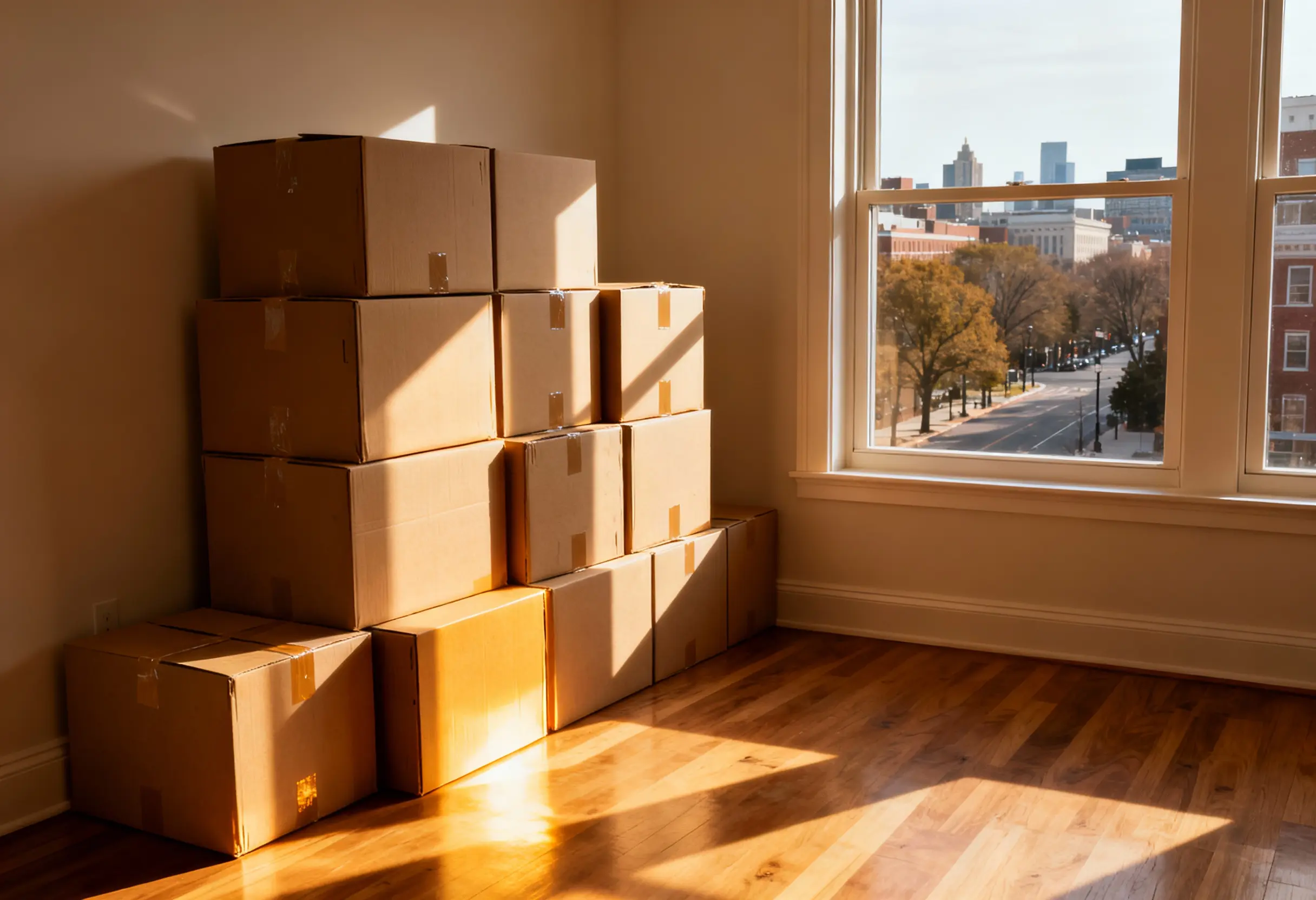 declutter before moving